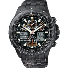 Citizen JY0005-50E Eco-Drive Radio-Control Anodized Skyhawk Watch