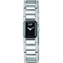 Citizen Ladies Cienna Silver Steel Bracelet Eco-Drive EG2770-52E Watch