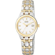 Citizen Ladies Two Tone Eco-Drive Silhouette Sport EW1264-50A