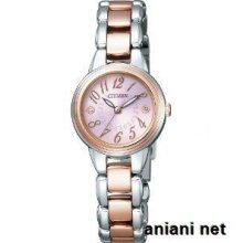 Citizen Lineup Citizen Collection Eco-drive Ladies Ex2034-58w Silver X Pink