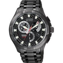 Citizen Men's BL8097-52E Eco-Drive Calibre 8700 Black Ion-Plated