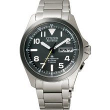 CITIZEN PROMASTER LAND Eco-Drive Perfex Titanium model PMD56-2952