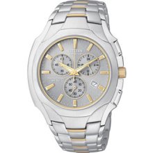 Citizen Watches Men's Bracelet White Dial AT0884-59A