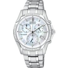 Citizen Women's FB1250-52D Eco Drive Diamond Chrono Watch