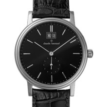 Claude Bernard Elegant and Thin Big Date Quartz Dress Watch #64010-3-NIN