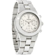 Concord Mariner Mens Silver Dial Swiss Chronograph Automatic Watch 0310107