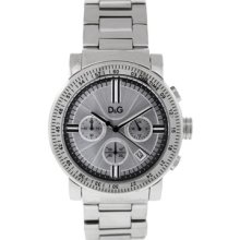 D&g Genteel Stainless Steel Men's Watch Dw0676