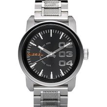 Diesel Watches Diesel Men's Stainless Steel Not-So-Basic Basic An ...