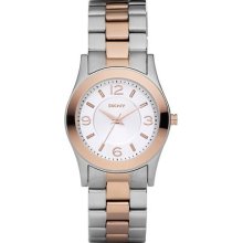 Dkny Two-tone Stainlesssteel Women's Stainless Steel Case Watch Ny8232