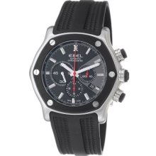 Ebel Men's Tekton Swiss Made Automatic Chronograph Rubber Strap Watch