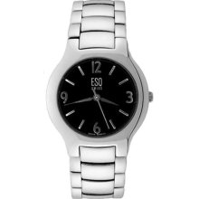 ESQ 07300804 Stainless Steel Verve Black Dial