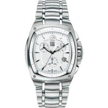 ESQ 07301243 Men's Bracer Chronograph Silver Dial Watch