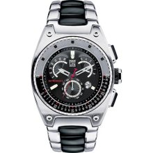 ESQ 07301262 Fusion Retrograde Chronograph Black Dial