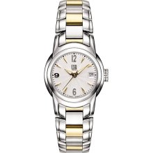 ESQ Ladies Two Tone Quest Silver Dial 07100977