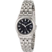 EW0940-51E Citzien Ladies Eco Drive Corso Ladies' Bracelet Black Dial