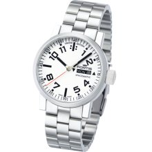 Fortis Men's 623.10.42 M Spacematic Swiss Automatic Luminous Day And