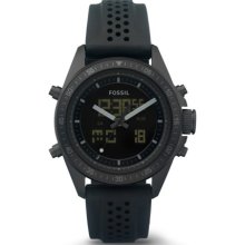 Fossil Black Stainless Steel Men's Watch BQ9414