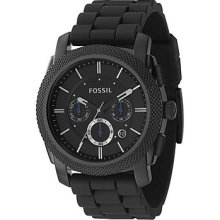 Fossil Gents Watch Machine Chronograph FS4487 Silicone Sport