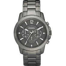 Fossil Men's Grant Chronograph Gray Dial Watch Men's