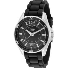 Fossil Women's Black Dial Watch AM4264