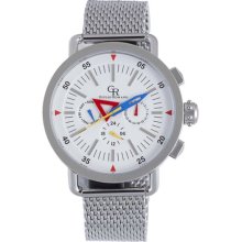 Giulio Romano Men's GR-1000-04-001B Toscana White Dial Multi Function