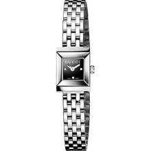 Gucci Women's G-Frame Black Dial Watch YA128507