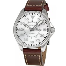 Hamilton H64611555 Khaki Aviation Men's Brown Leather Watch