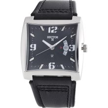 Hector France Men's 'Fashion' Square Date Watch