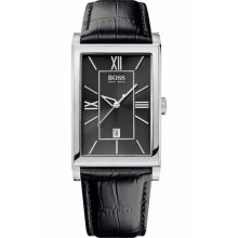 Hugo Boss 1512385 Men's Watch Black Leather