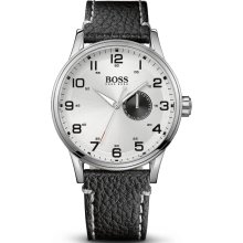 Hugo Boss 1512722 Watch HB2006 Mens - Silver Dial Stainless Steel Case Quartz Movement