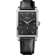 Hugo Boss 1512784 Men's Watch Black Leather