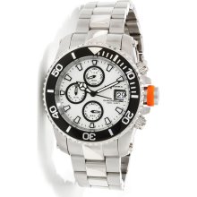 Invicta 11222 Men's Pro Diver White Dial Interchangeable Steel Bracele