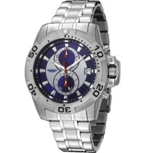 Invicta Men's 41699-003 Chronograph Stainless Steel Sharp Marine Blue