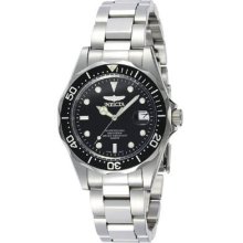 Invicta Men's Pro Diver SQ Steel Watch Stainless Steel