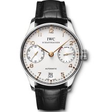 IWC Men's Portuguese Silver Dial Watch IW500114