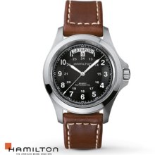 Jared Hamilton Menâ€™s Watch Khaki King II H64455533- Men's