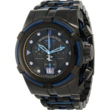 Jason Taylor for Collection 12951 BOLT Zeus Chronograph Black Dial