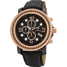 JBW Men's Tazo Watch in Black with Black Dial