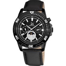 Joshua & Sons Men's Swiss Quartz Multifunction Strap Watch