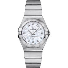 Ladies Omega Constellation 09 Brushed 123.10.27.60.55.001 Watch