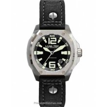 Lum-Tec Mens V-Series Automatic Black Dial Stainless Case V1