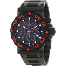 Men's 10045BLB Subaqua Nitro Chronograph Black Dial Black