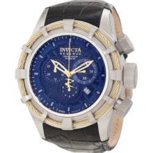 Men's 11045 Bolt Reserve Chronograph Royal Blue Textured Dial