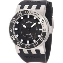 Men's 12423 DNA Black Dial Black Silicone