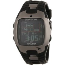 Men's A1080 - BLK World Tide Digital Tide Titanium Platting