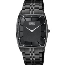 Men's Black Stainless