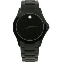 Men's Black Stainless Steel