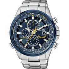 Men's Blue Angels World Chronograph Eco-Drive Radio Controlled