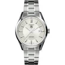 Men's Carrera Stainless Steel Silver Dial Watch