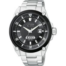 Men's Citizen Eco Drive Day Date Watch Bm5005-51e